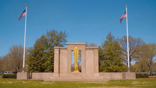 Gedenkstätte der Zweiten Division in Washington DC - Reisefotos — Stockfoto