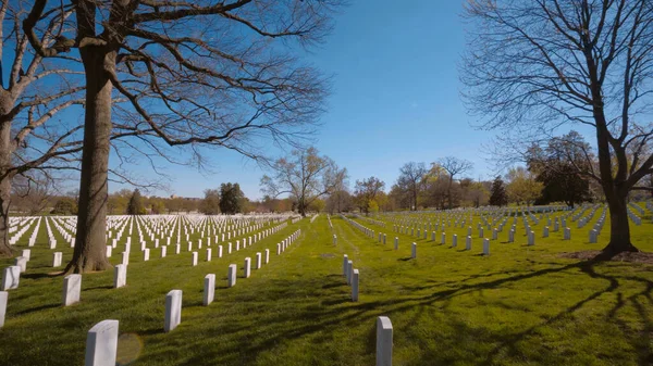 Famoso cimitero di Arlington a Washington DC - fotografia di viaggio — Foto Stock