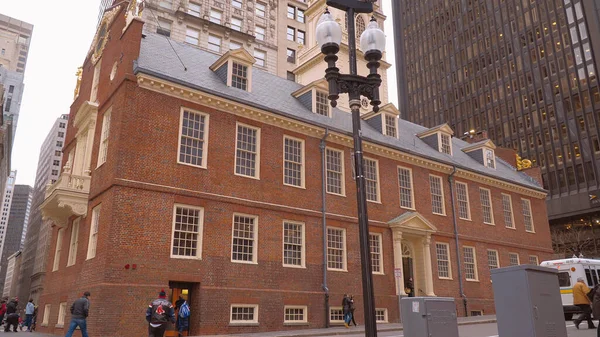 Old State House in Boston - BOSTON. UNITED STATES - APRIL 5, 2017 — Stock Photo, Image