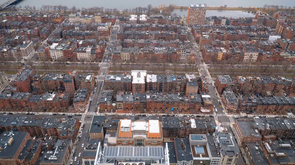 Les rues de Boston - vue aérienne - photographie de voyage — Photo