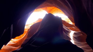 Ariziona 'daki Yukarı Antilop Kanyonu