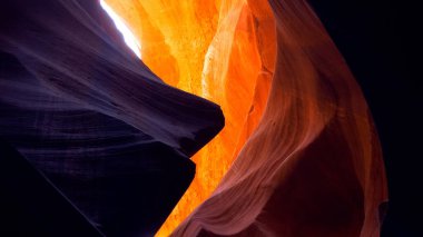 Ariziona 'daki Yukarı Antilop Kanyonu