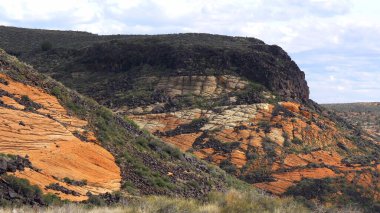 Utah 'taki Kar Kanyonu - güzel manzara