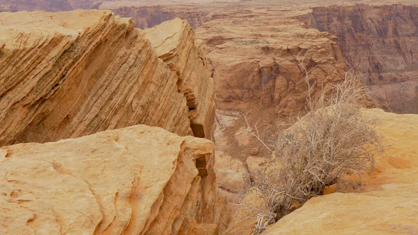 Rocky landscape at Horseshoe Bend in Arizona — Stock Photo, Image