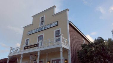 San Diego Eski Şehir Parkı Gün batımında - SAN DIEGO, ABD - 1 Nisan 2019