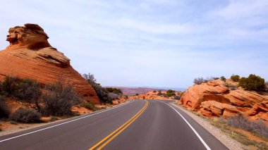Utah 'taki Arches Ulusal Parkı - UTAH, ABD - 1 Nisan 2019
