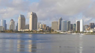 San Diego Skyline Manzarası - CALIFORNIA, ABD - 18 Mart 2019