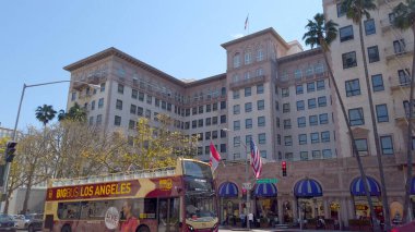 Beverly Hills 'teki Beverly Wilshire Oteli - LOS ANGELES, ABD - 1 Nisan 2019