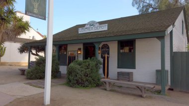 San Diego Eski Şehir Parkı Gün batımında - SAN DIEGO, ABD - 1 Nisan 2019