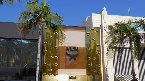 Negozio MCM a Rodeo Drive a Beverly Hills - CALIFORNIA, USA - 18 MARZO 2019 — Foto Stock