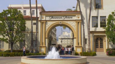 Los Angeles 'taki Paramount Film Stüdyoları - CALIFORNIA, ABD - 18 Mart 2019
