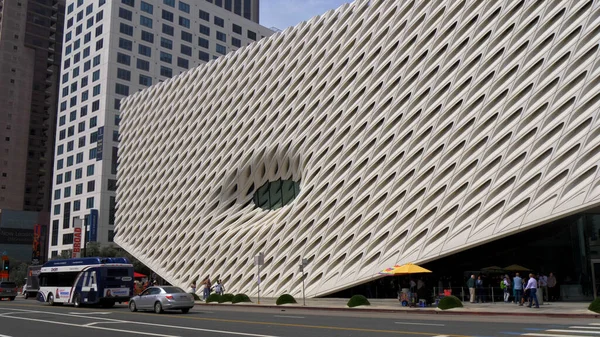 The Broad Art Museum at Los Angeles Downtown - CALIFORNIA, USA - 18 MARZO 2019 — Foto Stock