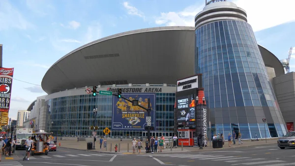 ナッシュビルのブリヂストン・アリーナ- NASHVILLE, United States - 2019年6月17日 — ストック写真