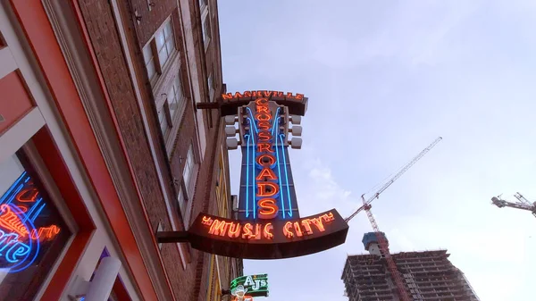 Kesişen yollar Nashville Müzik Şehri - NASHVILLE, Birleşik Devletler - 16 Haziran 2019