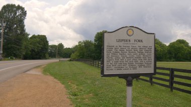 Leipers Fork 'un Tennessee' deki Çatal Bilgi Masası - LEPers Fork, Birleşik Devletler - 17 Haziran 2019