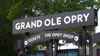 Nashville 'deki Grand Ole Opry - NASHVILLE, Birleşik Devletler - 17 Haziran 2019