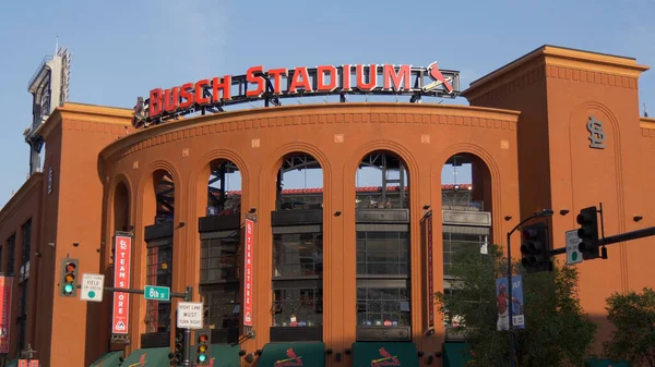 St. Louis Cardinals at Bush stadium - ST. LOUIS, UNITED STATES - JUNE 19, 2019 — Stock Photo, Image