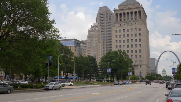 Rättslig kretsdomstol i Saint Louis - ST. LOUIS, FÖRENADE STATERNA - 19 juni 2019 — Stockfoto