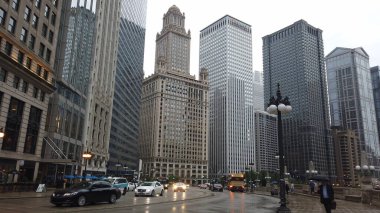 Chicago şehir merkezinin gökdelenleri - Chicago, Birleşik Devletler - 12 Haziran 2019