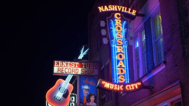 Broadway 'deki Nashville Kavşağı - NASHVILLE, Birleşik Devletler - 17 Haziran 2019