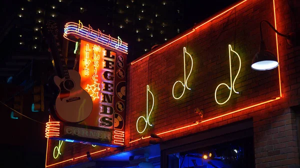 Legends Live Music Bar in Nashville - NASHVILLE, UNITED STATES - JUNE 17, 2019 — Stock Photo, Image