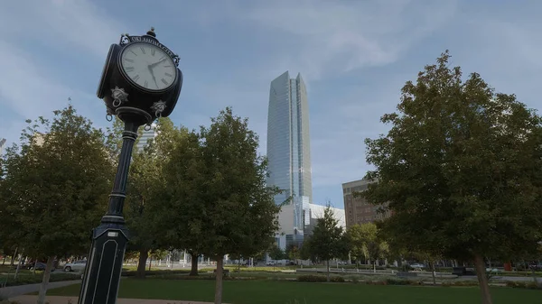 Prachtige klok in Oklahoma City — Stockfoto