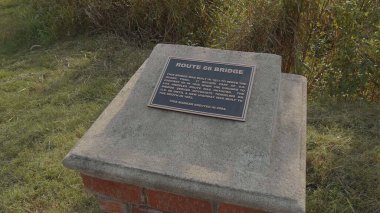 Orijinal Rout 66 Köprüsü 1921 'den Oklahoma' ya