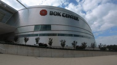 Tulsa 'daki Bok Merkezi - geniş açı - TULSA-OKLAHOMA, 21 Ekim 2017