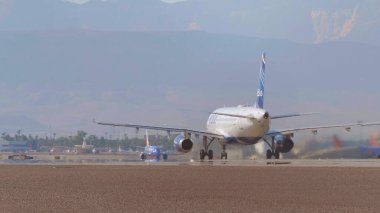 Havaalanının pisti - LAS VEGAS-NEVADA, 11 Ekim 2017