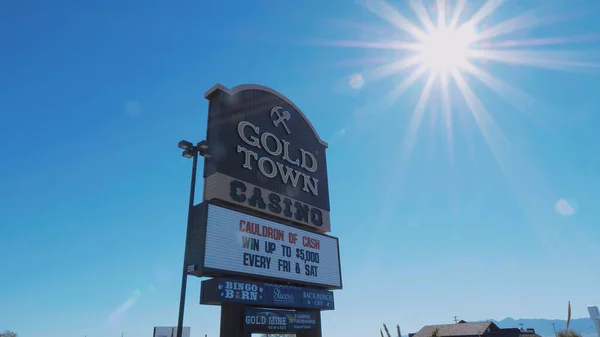 Giold Town Casino in Pahrump Nevada - LAS VEGAS-NEVADA, OCTOBER 11, 2017 — Stock Photo, Image