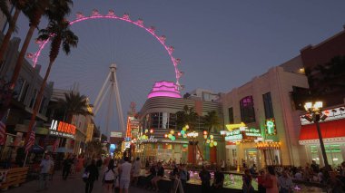 The Ferris Wheel in Las Vegas at Linq - LAS VEGAS-NEVADA, 11 Ekim 2017