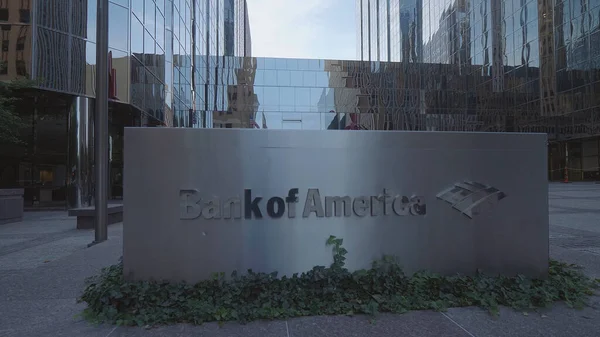 Edificios de oficinas modernas de Bank of America en Oklahoma City - OKLAHOMA CITY-OKLAHOMA, 21 de octubre de 2017 — Foto de Stock