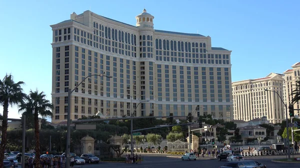 Эксклюзивный отель и казино "Белладжио" в Лас-Вегасе - LAS VEGAS-NEVADA, 11 октября 2017 — стоковое фото