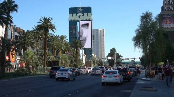 Las Vegas nauhat MGM Hotel - LAS VEGAS-NEVADA, LOKAKUU 11, 2017 — kuvapankkivalokuva