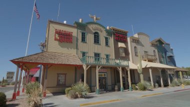 Pahrump Nevada 'daki tarihi salon binası ve kumarhanesi - LAS VEGAS-NEVADA, 11 Ekim 2017