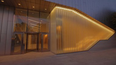 Oklahoma City 'deki Devon Enerji Binası' ndaki Güzel Konferans Salonu - OKLAHOMA CITY-OKLAHOMA, 21 Ekim 2017