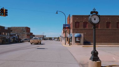 Stroud 'un güzel şehir merkezi - Oklahoma' da küçük bir kasaba - OKLAHOMA CITY-OKLAHOMA, 21 Ekim 2017