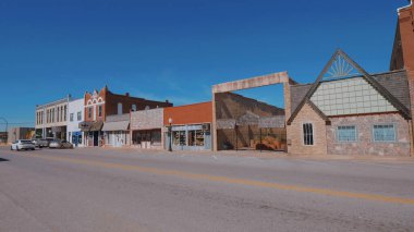 Stroud 'un güzel şehir merkezi - Oklahoma' da küçük bir kasaba - OKLAHOMA CITY-OKLAHOMA, 21 Ekim 2017