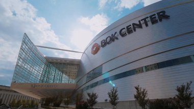 Tulsa 'daki Ünlü Bok Merkezi - TULSA-OKLAHOMA, 21 Ekim 2017