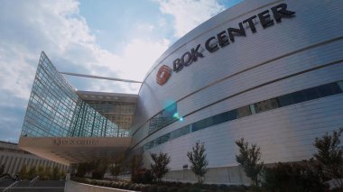 Tulsa 'daki Ünlü Bok Merkezi - TULSA-OKLAHOMA, 21 Ekim 2017