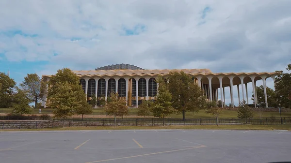 Os edifícios da Universidade Oral Roberts em Oklahoma - TULSA-OKLAHOMA, 21 de outubro de 2017 — Fotografia de Stock