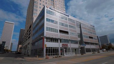 Tulsa 'daki Ünlü Bok Merkezi - TULSA-OKLAHOMA, 21 Ekim 2017
