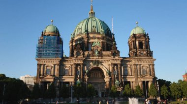 Ünlü Berlin Katedrali - Akşam Görüşü - Berlin Şehri - 21 Mayıs 2018