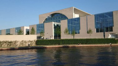 Berlin 'deki Almanya Başbakanlığı - Berlin Şehri - 21 Mayıs 2018