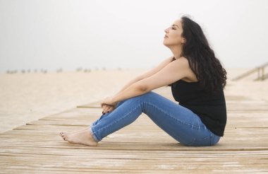 Yaz tatilinde plajda dinlenmek için mükemmel bir yer.