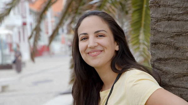 Retrato de uma jovem turca — Fotografia de Stock