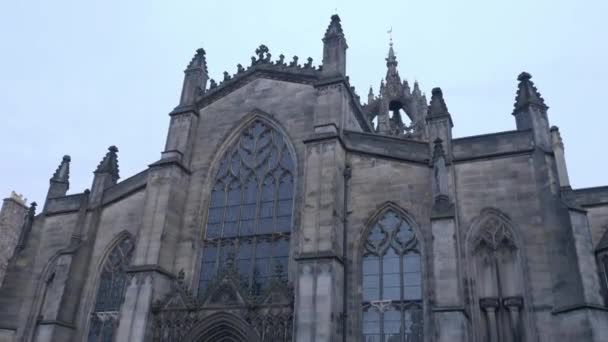 Региональные палаты Лотиана в Эдинбурге - Эдинбург, Скотланд - 10 января 2020 г. — стоковое видео