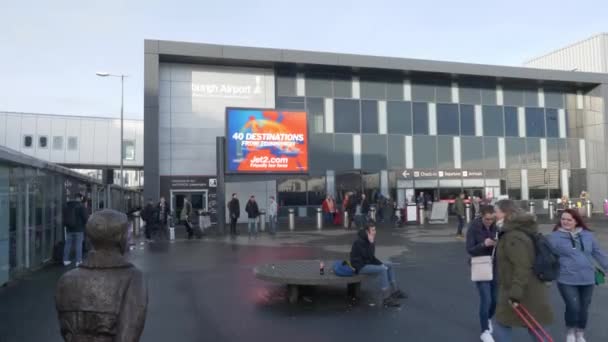 Terminal principal de l'aéroport d'Édimbourg — Video