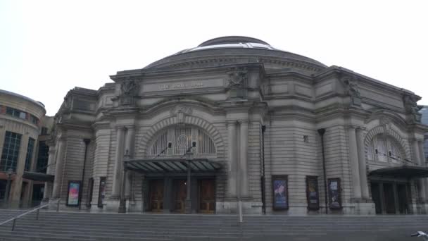 Usher Hall é um local famoso em Edimburgo — Vídeo de Stock