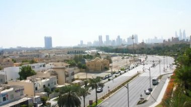 Dubai, Birleşik Arap Emirlikleri, BAE - 20 Kasım 2017: şehir bölgeye yakın otel Jumeirah Al Qasr